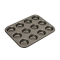 12 Cup Muffin/Cupcake Pan 35 X 27cm/7 X 2.5cm - Non-Stick