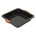 Silicone Square Cake Pan -  Grey