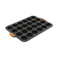 Silicone 24 Cup Mini Muffin Pan 35.5X24.5cm (4.5X2.5Cm)