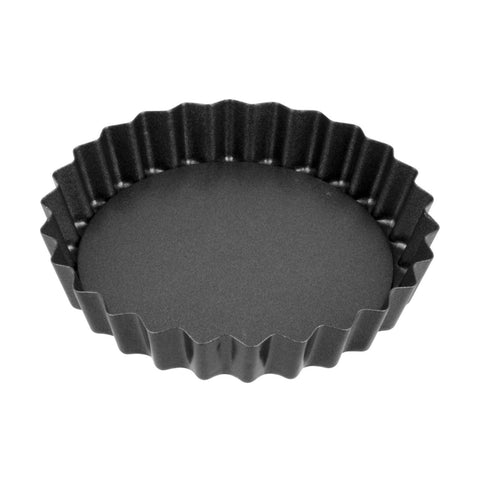 Mini Non Stick Loose Base Quiche Pan 10 x 2cm