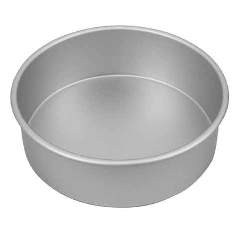 Silver Anodised Round Cake Pan - 8 Sizes