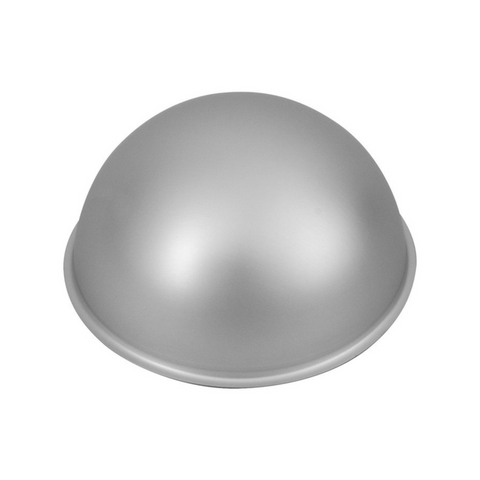Silver Anodised Hemisphere Cake Pan - 3 Sizes