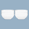 Square Bowl Set/6 10Cm - New Bone