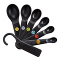 Good Grips 7 Piece Plastic Measure Spoons Black