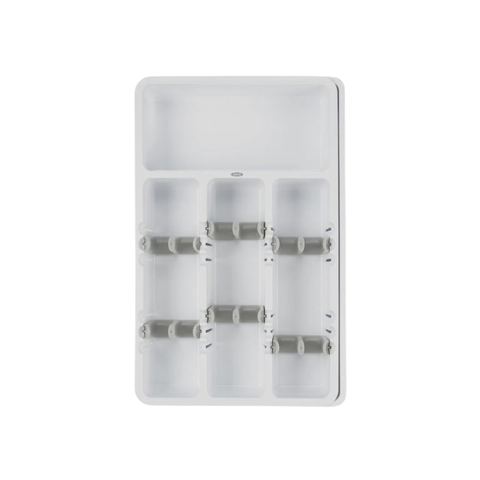 Expandable Utensil Organizer - White