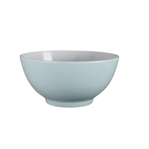 Two-Tone Melamine Bowl, 15Cm - Duck Egg Blue