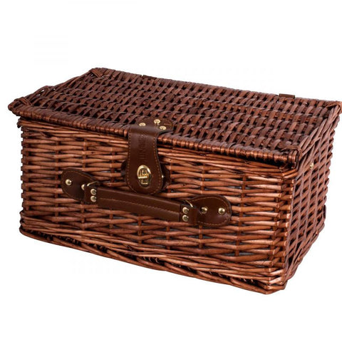 4 Person Picnic Basket 42 x 28 x 20 - Posey Pattern