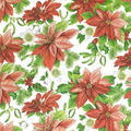 Lunch Napkin, 33 x 33 cm - Glory Poinsettia
