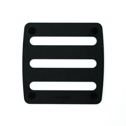 Trivet Slate Black 18x18x0.5cm