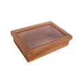 Peer Grazing Box 38X27X9cm Acacia