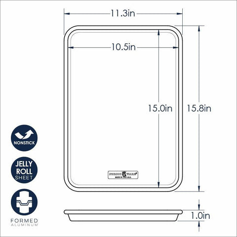 Nonstick Jelly Roll Sheet