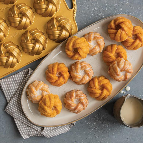 75Th Anniversary Braided Mini Bundt Pan