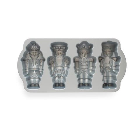 Nutcracker Sweets Cakelet Pan - Sparkling Silver