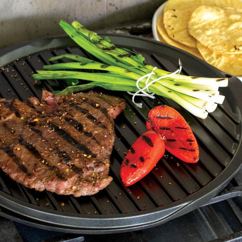12 Flat Top Reversible Round Griddle