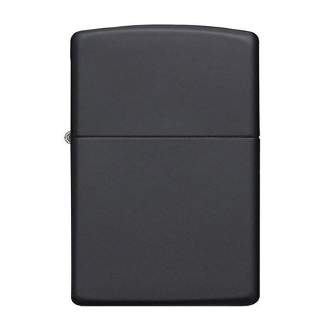 Black Matte Lighter With Fluid And Flints