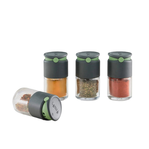 Spice Shaker 4 Pieces Set 80ml - Glass Combo