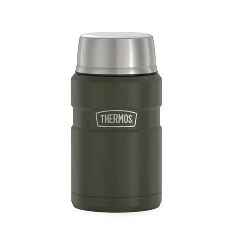 Stainless King Vacuum Insulated Food Jar 710ml - Matte Army Green