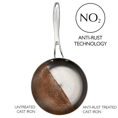 Light Weight Cast Iron Cooks Pan 30cm