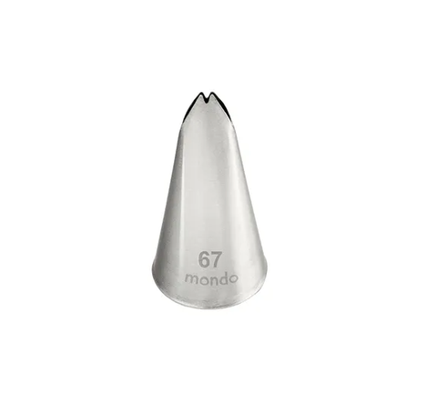 #67 Stainless Steel Leaf Piping Tip