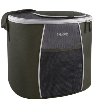 E5 Can Cooler With Ldpe Liner - Grey/Green