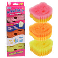 Scrubtastic Scrub & Wipe Sponge DUO 3 Pack