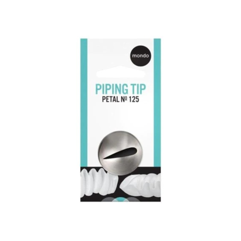 #125 Stainless Steel Lg Petal Piping Tip