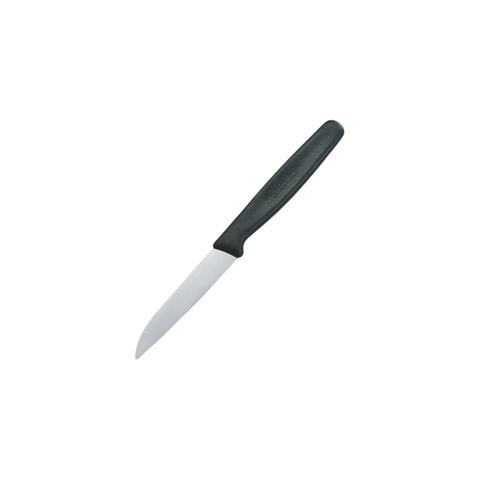 Paring Knife 8Cm Strt Blade Nylon Black