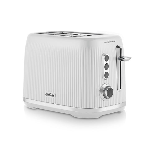 Brightside 2 Slice Toaster - White