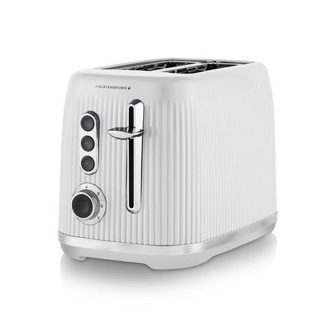 Brightside 2 Slice Toaster - White
