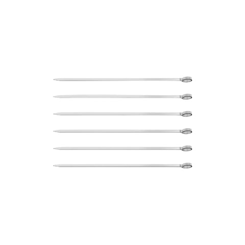 Churrasco Skewer Set, 6 Piece 30cm