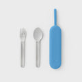 OmieBoxUp Stainless Steel Utensil Set / Azure