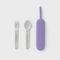 OmieBoxUp Stainless Steel Utensil Set / Azure