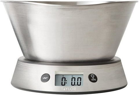 Digital Scale With Bowl Stainless Steel 5Kg