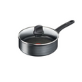 Titanium Fusion Induction Non-Stick Sautepan 24Cm + Lid