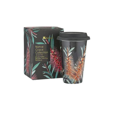 Native Grace Bottlebrush Travel Mug