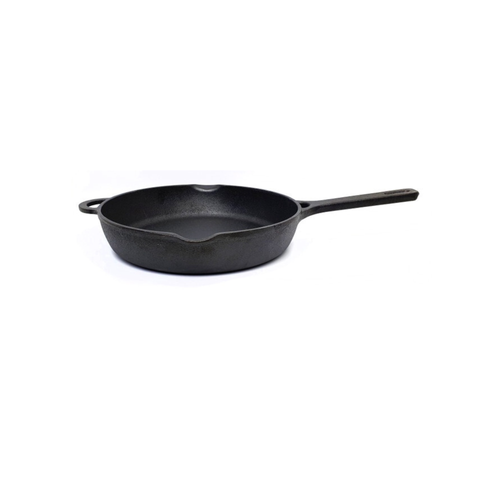 Cast Iron Cookware 25cm Pre-Seasoned Frypan