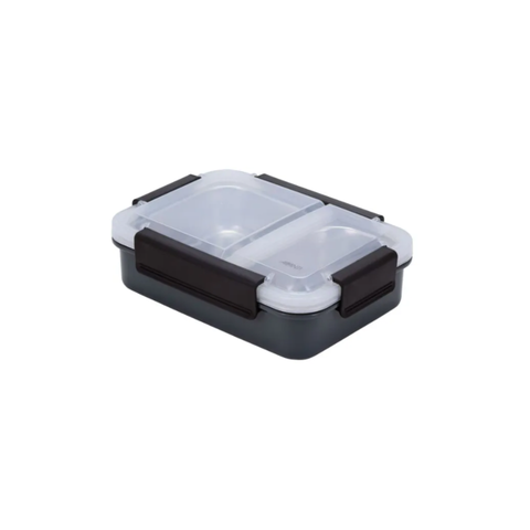 2 Compartment Lunch Box - 800ml - Grey