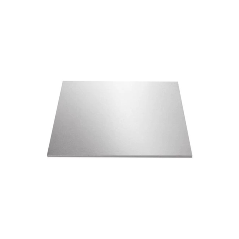 Mondo Cake Board Square - Silver Foil 14Inch