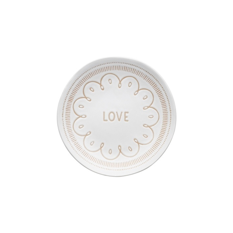 Tidings Side Plate 20.5cm Love
