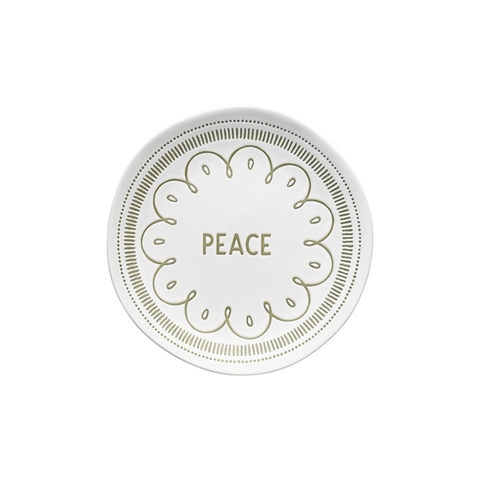 Tidings Side Plate 20.5cm Peace