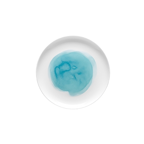 Watercolour Aqua Side Plate