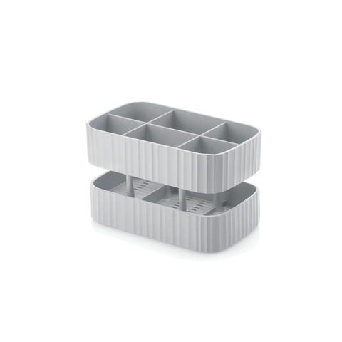 Drain & Safe Grey Cutlery Drainer