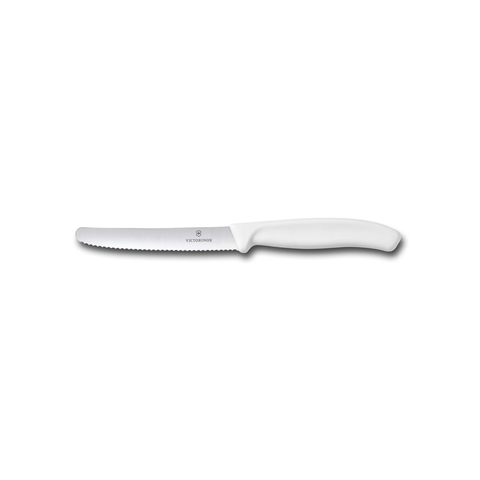 Steak & Tomato Knife 11cm Round Tip Wavy Edge