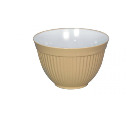 Melamine Ribbed Bowl - 18cm/1.5L - Buttercup Yellow