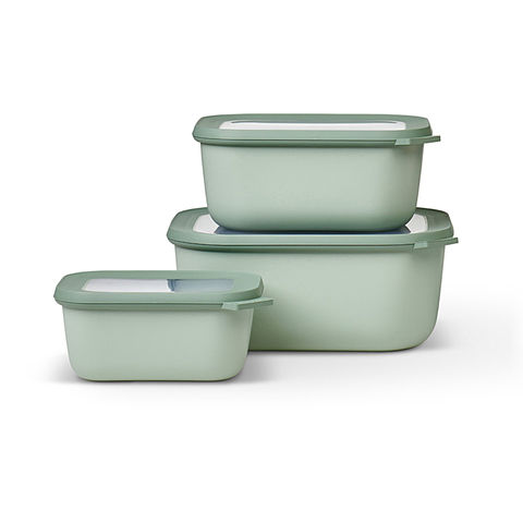 Set Cirqula Rectangular 3 Pieces (750+1500+3000) - Nordic Sage