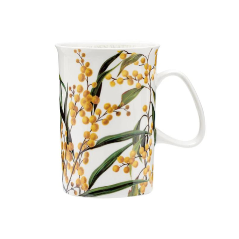 Australian Floral Emblems Wattle Can Mug