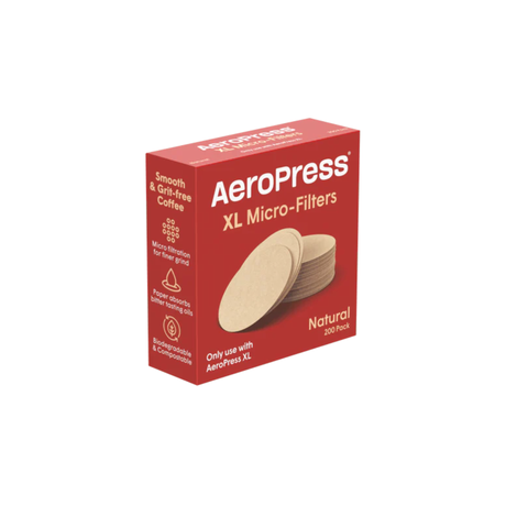 AeroPress XL Natural Paper Micro-Filters 200 Pack