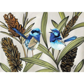 Blue Wren Tea Towel 70x50cm
