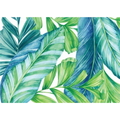 Tropical Leaves Tea Towel