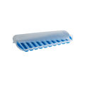 Flexible (base) Ice Stick Tray with Lid - Blue